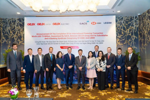 HSBC thu xếp thành công giao dịch bảo lãnh khoản vay không ràng buộc trị giá 79 triệu USD cho GELEX