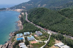 Cung đường ven biển nghìn tỷ đẹp bậc nhất Việt Nam, được ví như 'đường bờ Tây nước Mỹ' đang ngày càng hoàn thiện