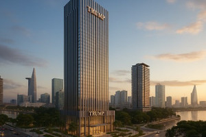 Dự kiến 1 năm nữa, tòa Trump Tower đầu tiên tại Việt Nam, thứ hai Đông Nam Á sẽ được khởi công