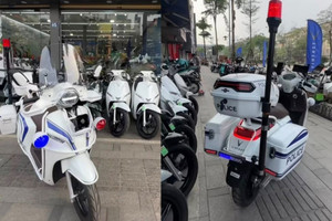 VinFast bất ngờ tung phiên bản xe điện Klara S dành riêng cho cảnh sát: Siêu ngầu cùng loạt trang bị chuyên biệt