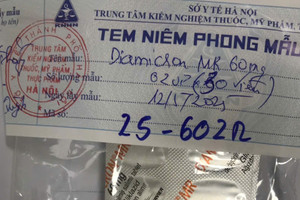Phát hiện nhiều loại thuốc không đạt chất lượng tại nhà thuốc ở Hà Nội