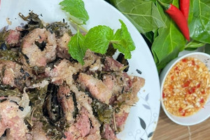 Loại nem ‘độc lạ’ chế biến kỳ công, khi ăn nướng vùi tro bếp ngon nức tiếng ở vùng đất hai Vua Thanh Hoá