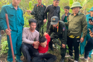Khống chế, bắt giữ Vũ Văn Cường dùng dao đâm mẹ tử vong