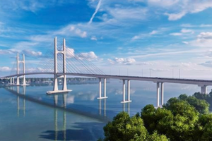 Cây cầu gần 7.000 tỷ, cách cầu dây văng đầu tiên do Việt Nam thiết kế 3,8km: Hơn 300 hộ dân bị ảnh hưởng đón tin vui