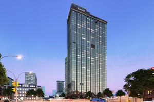 Tòa nhà cao thứ 8 thành phố đáng sống nhất Việt Nam: Cao 45 tầng, giá căn hộ lập kỷ lục với mốc 280 triệu đồng/m2