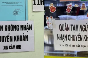 Từ chối nhận chuyển khoản lan rộng, chuyện gì đang xảy ra?
