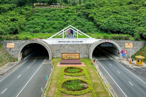 Hầm đường bộ từng giữ kỷ lục dài nhất Đông Nam Á của Việt Nam đạt cột mốc mới