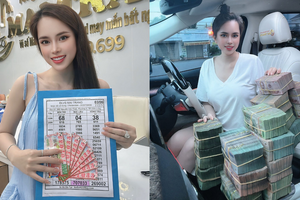 Mua dãy vé số 707033 từ chị Kiều Nguyên, hai người phụ nữ nghèo ở Vĩnh Long trúng độc đắc 6 tỷ