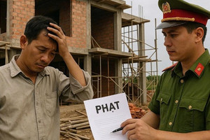 Kể từ nay, nếu xây nhà không có giấy phép xây dựng, người dân sẽ bị phạt nặng
