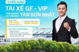 Công ty của tỷ phú Phạm Nhật Vượng tuyển gấp 99 tài xế VF 9 tại sân bay Tân Sơn Nhất: Lương cơ bản từ 7,6 triệu, thu nhập tối thiểu 600 nghìn đồng/ngày