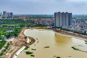 Cận cảnh công viên gần 290 tỷ đồng ở Hà Nội hoàn thành năm nay
