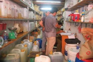Kiểm tra đột xuất chợ Kim Biên