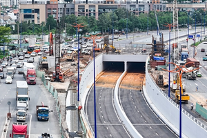 Hầm chui ở nút giao 3.400 tỷ hiện đại và độc đáo nhất TP. HCM sẽ không vỡ tiến độ