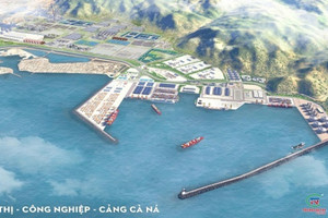 Trung Nam Cà Ná nhận giấy chứng nhận đầu tư khu công nghiệp Cà Ná giai đoạn 1