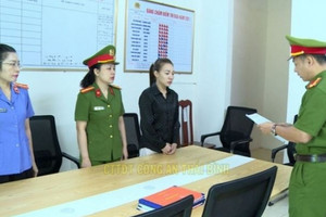 Công an Thái Bình khởi tố đối tượng Nguyễn Thị Mai sinh năm 1994