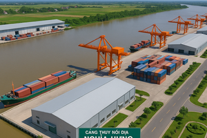 Tỉnh sở hữu thành phố cổ thứ hai Việt Nam sẽ có thêm cảng thuỷ nội địa gần 3.500 tỷ