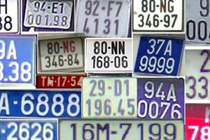 Cập nhật mới nhất biển số xe của 34 tỉnh, thành sau sáp nhập
