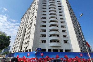 Chỉ 1 năm nữa, chung cư bỏ hoang 12 năm trên ngã tư tấp nập của Thủ đô sẽ đón người dân vào ở