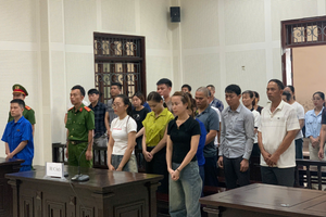 Tuyên án tù Vũ Thanh Tùng cùng 8 đồng phạm