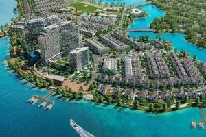 'Đảo đô thị' 7.100 tỷ của Đồng Nai lộ diện tuyến đường mới, chuẩn bị đón 18.000 cư dân