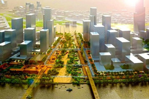 Việt Nam dự kiến có quảng trường lớn nhất cả nước nằm cạnh dòng sông biểu tượng của TP. HCM