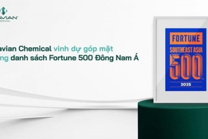 Stavian Hóa chất được Fortune vinh danh Top 219 doanh nghiệp lớn nhất Đông Nam Á năm 2025