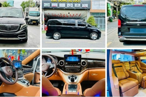 Mercedes V 250 đời 2016 hét giá ngang Kia Carnival 2025, mở cửa mới thấy cung điện di động