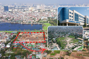 'Ôm' hàng chục nghìn m2 đất vàng giữa Thủ đô suốt một thập kỷ, dự án bệnh viện tầm cỡ quốc tế nay vẫn là bãi đất hoang
