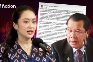 Thủ tướng Thái Lan gặp rắc rối vì cuộc gọi riêng với ông Hun Sen bị lộ