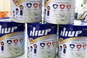 Bắt giam chủ tịch cùng dàn lãnh đạo Z Holding vì làm giả sữa bột HIUP 27