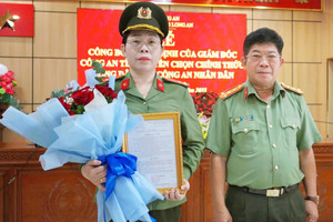 Chính thức tuyển em gái trung tá CSGT hy sinh khi bắt ô tô ma túy vào lực lượng công an