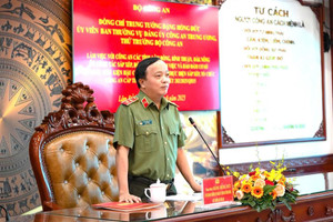 Thứ trưởng Bộ Công an giao nhiệm vụ quan trọng cho công an 3 tỉnh