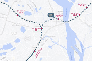 The Gió Riverside được “săn đón” nhờ tiếp giáp 2 tuyến Metro Bình Dương, Đồng Nai