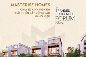 Masterise Homes chia sẻ kinh nghiệm phát triển bất động sản hàng hiệu tại Branded Residences Forum Asia 2025