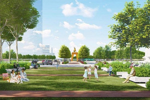 Ngay trước công trình hơn 100 năm tuổi của TP. HCM sẽ có không gian công cộng rộng lớn như quảng trường Thời Đại ở New York