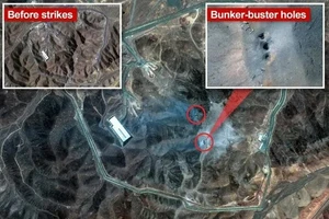 Israel âm thầm kiểm tra cơ sở hạt nhân Iran sau đợt tấn công của Mỹ?