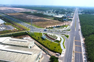 Khánh thành con đường chiến lược kết nối trực tiếp khu công nghiệp xanh đầu tiên, hiện đại nhất Việt Nam