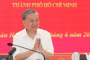 Tổng Bí thư Tô Lâm làm việc tại TPHCM