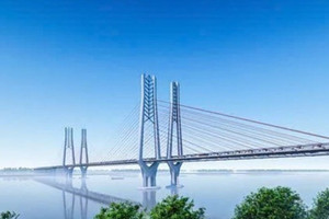 Cây cầu dây văng dài 17km, 6 làn xe kết nối hai tỉnh thành vùng Đồng bằng sông Cửu Long có diễn biến mới