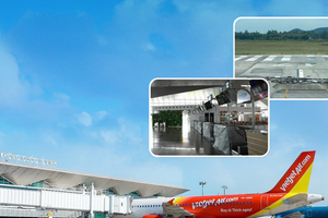 Từ hôm nay, một sân bay quốc tế của Việt Nam tạm đóng cửa: Tăng tần suất đường bay lân cận, tàu khách gánh thêm trọng trách
