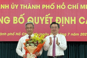 Ông Đặng Minh Thông làm Phó Bí thư Thành ủy TPHCM