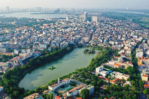 Sốt giá nhà mặt phố tại phường mới sáp nhập ngay trung tâm Hà Nội, có nơi vượt 850 triệu đồng/m2