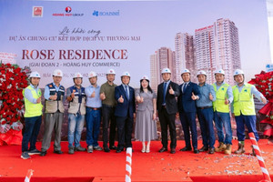 Hòa Bình (HBC) khởi công dự án gần 1.400 tỷ đồng của doanh nghiệp lớn nhất Hải Phòng