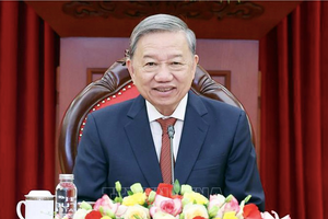 Tổng Bí thư Tô Lâm và Tổng thống Hoa Kỳ Donald Trump điện đàm