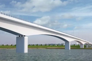 Cây cầu đầu tiên vượt sông Thái Bình, kết nối Bắc Ninh - Hải Phòng dự kiến vượt tiến độ 1 năm
