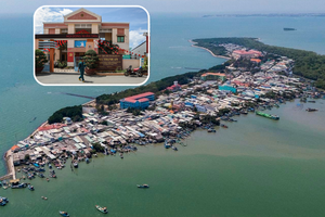 Xã duy nhất tại TP. HCM không sáp nhập cũng không đổi tên, nằm hoàn toàn tách biệt với đất liền