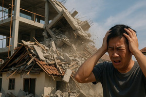 Xây nhà làm sập nhà hàng xóm sẽ phải bồi thường ra sao?