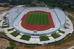 Sân vận động 22.000 chỗ lớn nhất miền núi phía Bắc: Mặt sân xanh mướt chuẩn FIFA, ngày vận hành sắp cận kề
