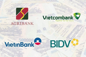 Vietcombank, VietinBank, BIDV, Agribank đồng loạt phát thông báo quan trọng liên quan đến sáp nhập tỉnh