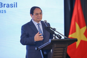 Tháp tùng Thủ tướng tại Brazil, 'vua gạo' Lộc Trời (LTG) tiến vào thị trường 210 triệu dân
